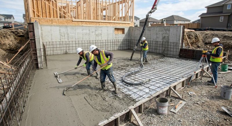 Basement Concrete Installation in Crestline, CA