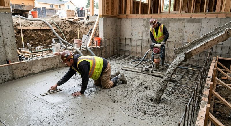 Basement Slab Installation in Riverside, CA