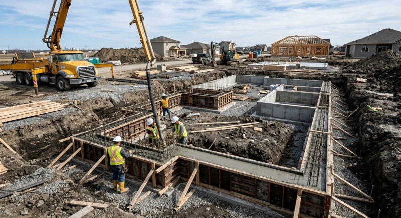 Foundation Construction in Crestline, CA