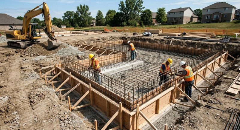 Foundation Construction in Moreno Valley, CA