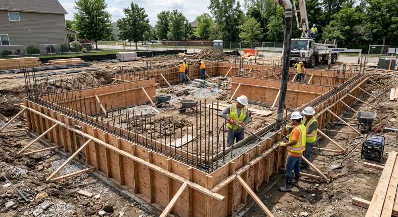 Foundation Construction in Riverside County, CA