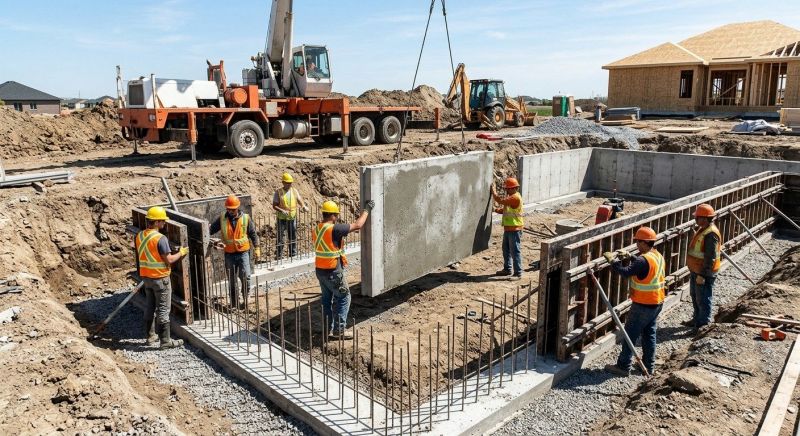 Foundation Construction in Trabuco Canyon, CA