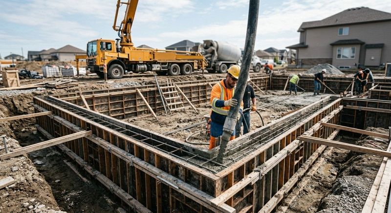Foundation Wall Pouring in Rancho Santa Margarita, CA