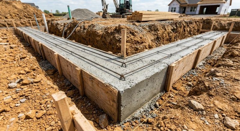 House Footing Construction in Riverside, CA